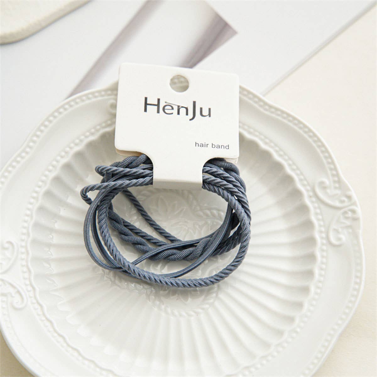 ACCITY - Wholesale Hair Tie - 4PCS Braided Elastic Hair Ties Set for Women_CWAHA03343