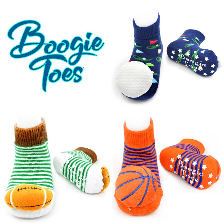Boogie Toes - Vendita all'ingrosso Calzini - Neonati - Boogie Toes sonaglio calzini 72 pz con display nero5