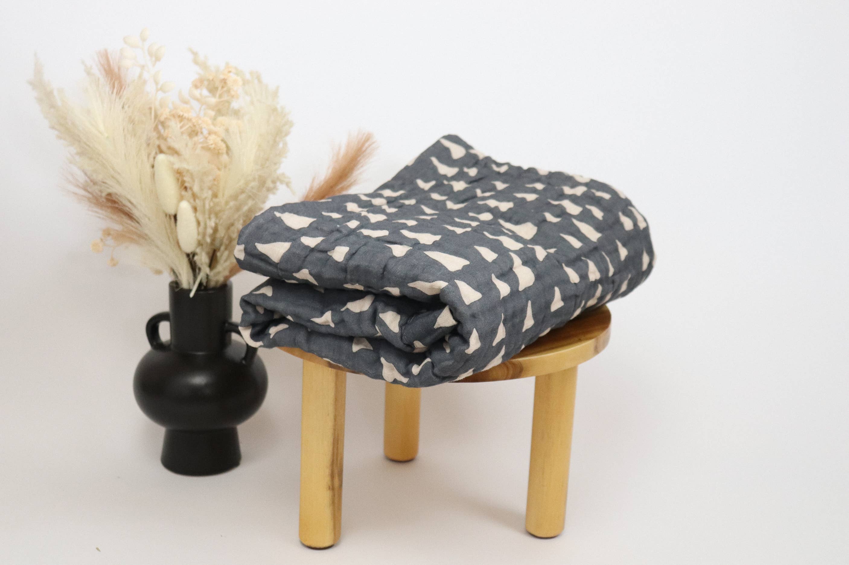 Almond Bud - Wholesale Quilt - Kids & Baby - Organic Cotton Mountain High Muslin Quilt | Baby Quilt |4