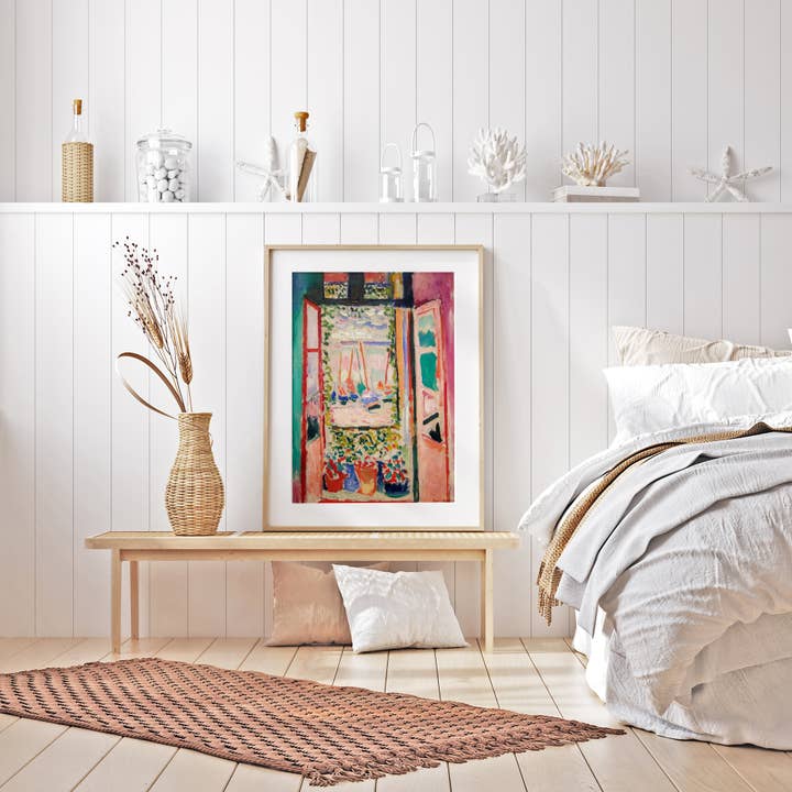 Sugar & Canvas - Vendita all'ingrosso Stampa artistica - Matisse «La finestra aperta», 1905, dipinto e stampa artistica, M1368