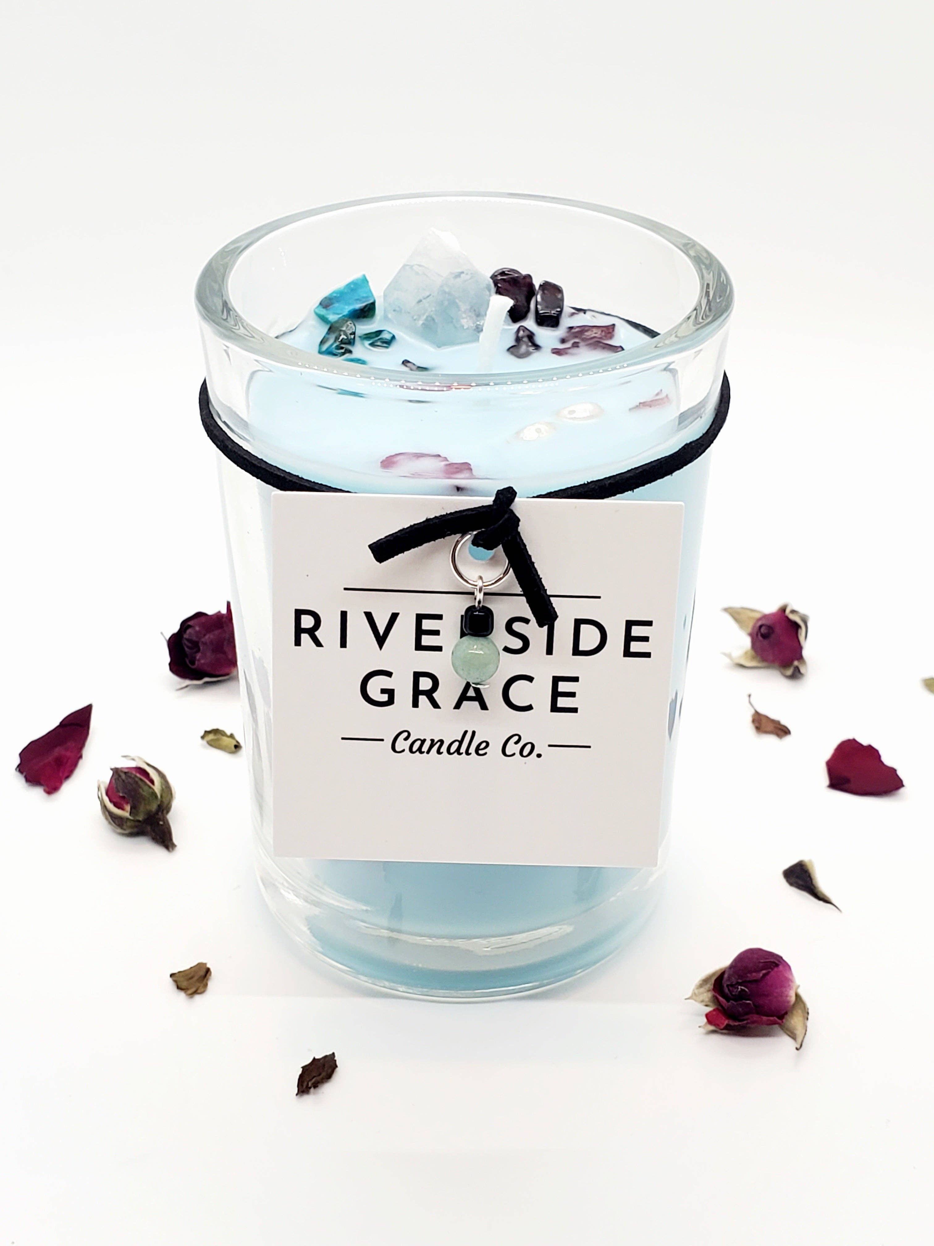 Cyprian Crystal Candle