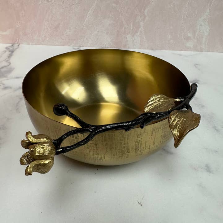 Gold Serving Bowls - Small and Large for wholesale by Decozen