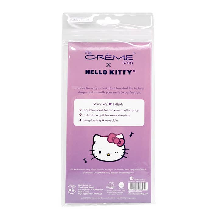 PINEAPPLE Beauty – wholesale Nail file – TCS HKNF9647 Hello Kitty Smooth Perfection Nail File Trio -63