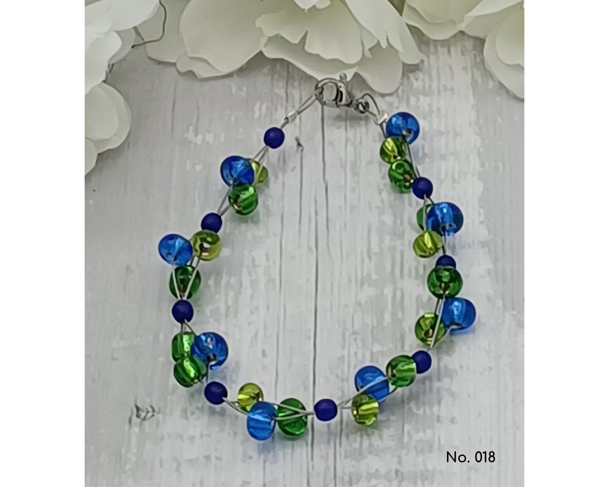 perleperle - Wholesale Beaded Bracelet - Bracelet Glass Beads Seed Beads 5mm- Melanie1