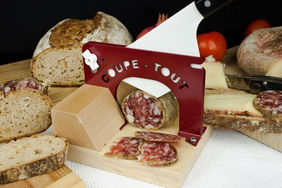 Claude Dozorme - Wholesale Kitchen Tool/Gadget - Coupe tout Bordeaux white blade0