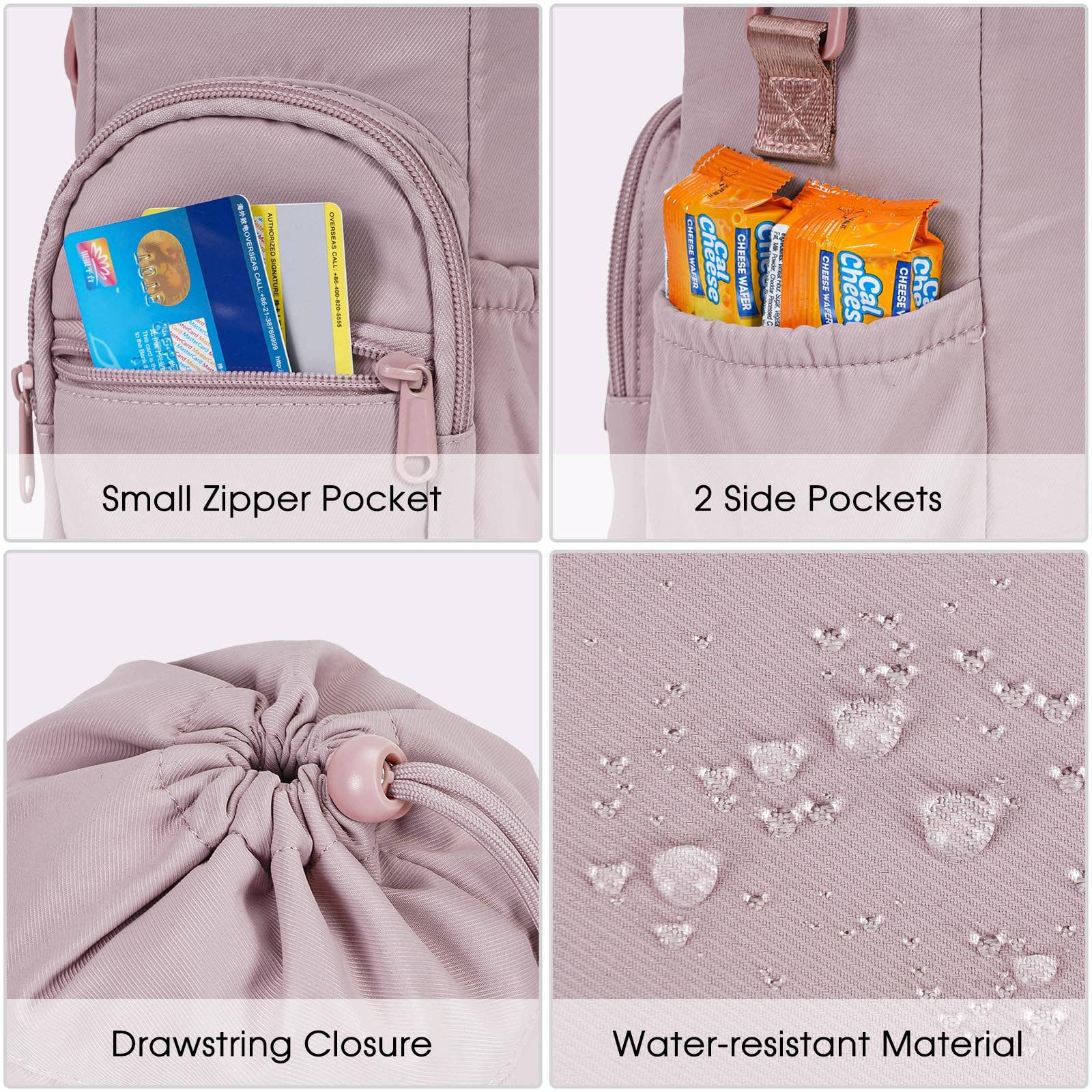 wandf - Wholesale Bottle Rack/Holder - Insulated Water Bottle Holder with Strap and Phone Pocket15