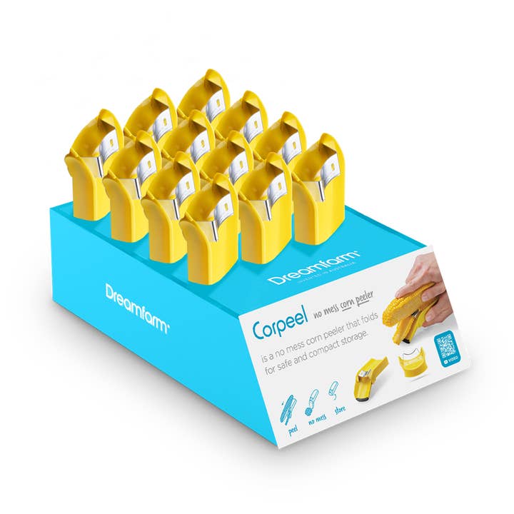 Corpeel - No Mess Corn Peeler - CDU for wholesale by Dreamfarm