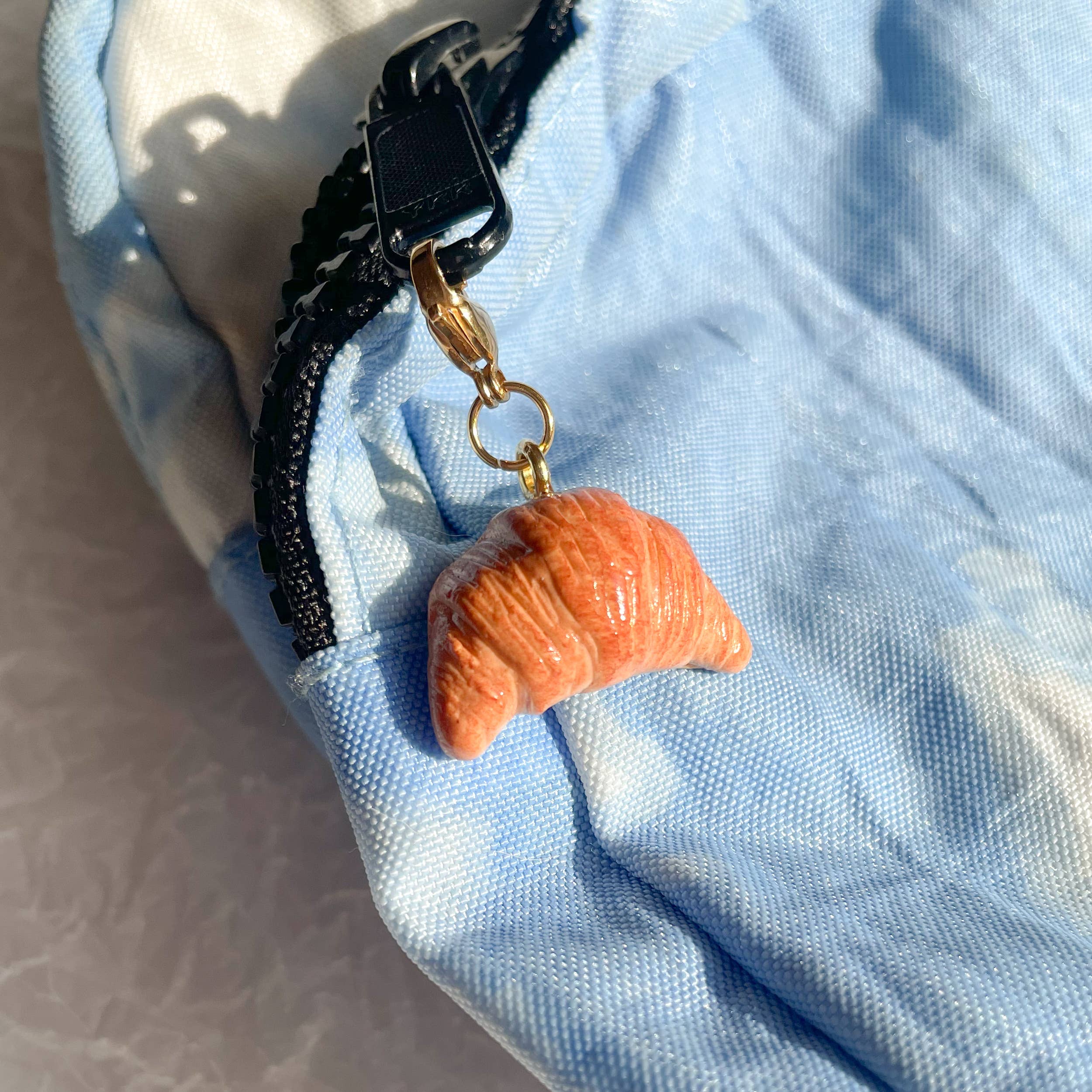 Bold Blossom Shop - Wholesale Purse/Bag Accessory - Women's - Croissant Bag Charm1