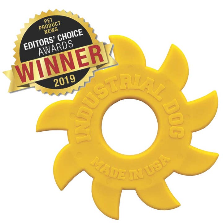 Nylon rundsavklinge - Medium/Stor - Gul for engroshandel hos SodaPup Dog Toys