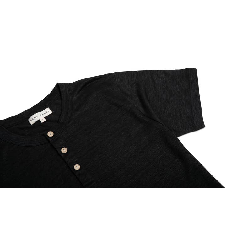 Hemp Camel - Wholesale T-Shirt - Men's - 100% Hemp Henley4