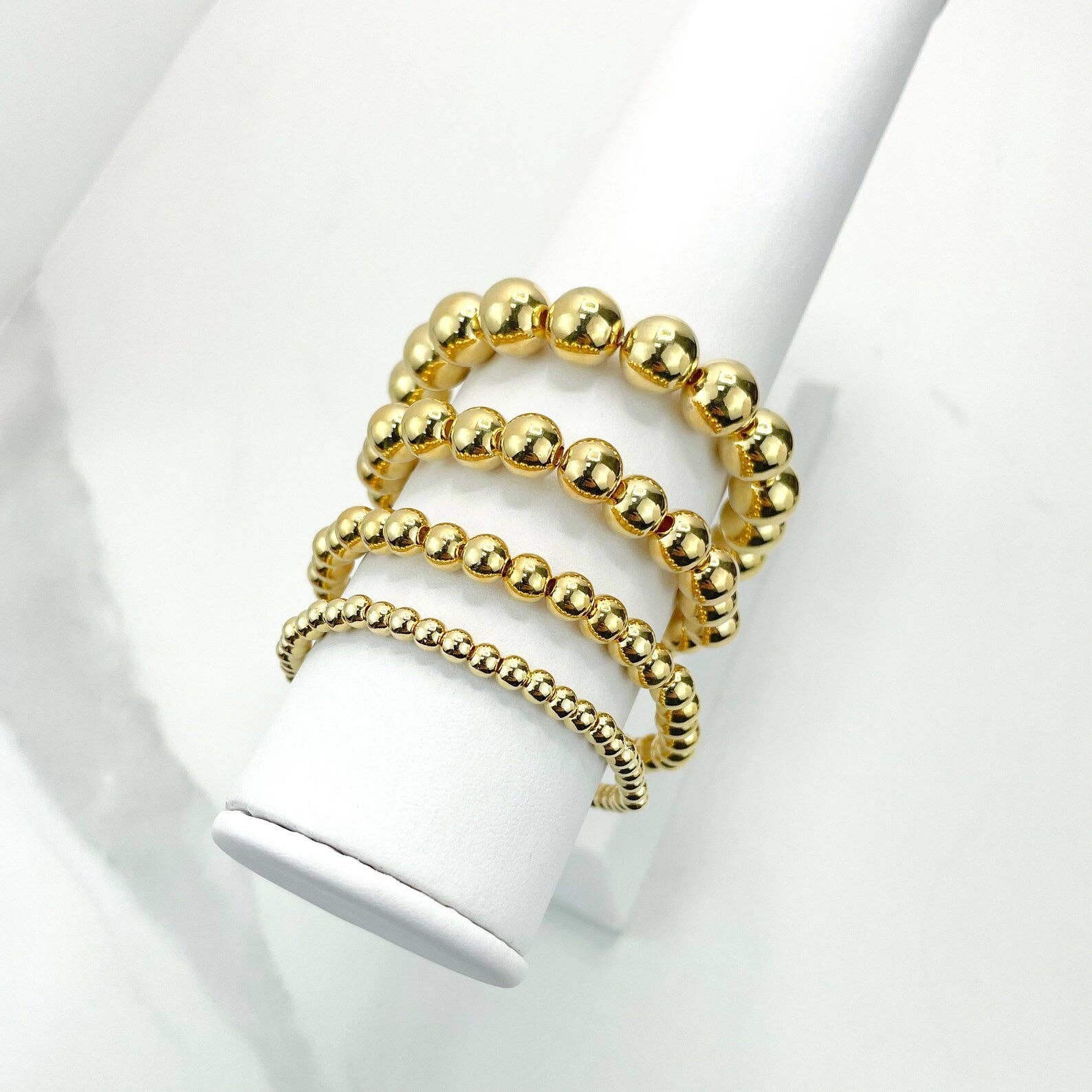 Luxus Accessories – wholesale Beaded bracelet – 18k Gold Filled Beaded Beaded Bracelet5