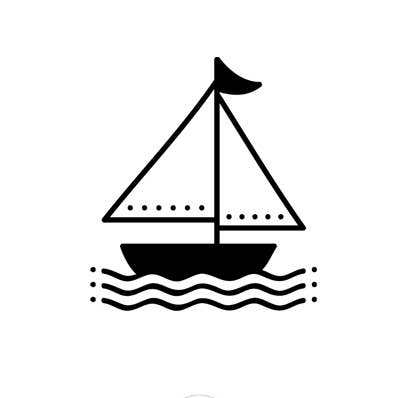 Sioou - Vente Tatouages temporaires - Petit bateau