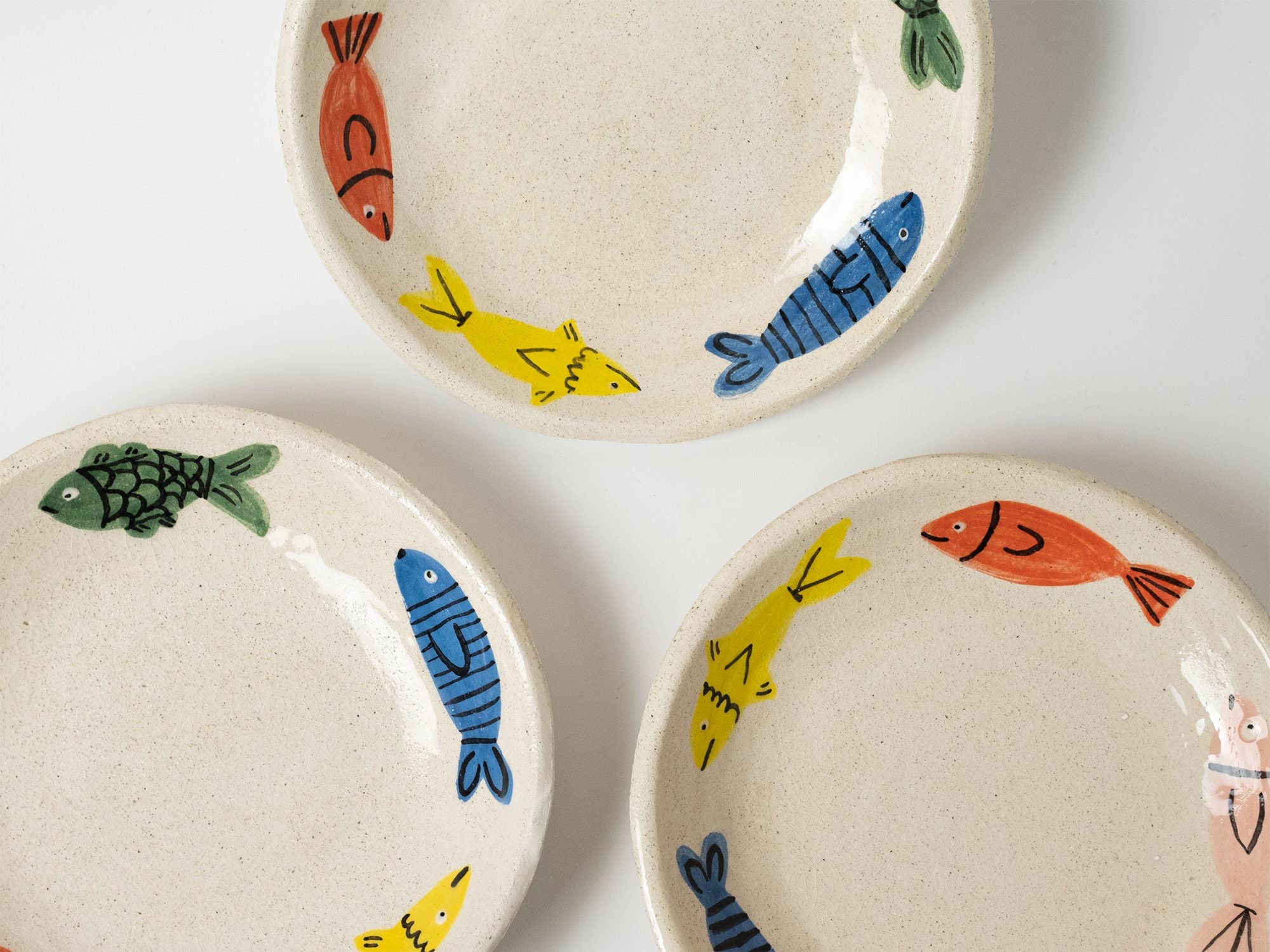 Matilde Horta - Wholesale Decorative Plate/Dish/Bowl - Fish Bowl - Handmade Ceramic Piece - 15x15x4cm2