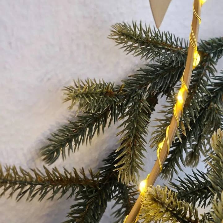 Meinposten – wholesale Juldekoration – Ljuskrona julbelysning LED varmvit juldekoration ring krans Ø 30 cm B-VARA