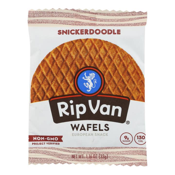 Ware Spark - Wholesale Cookie - Rip Vanilla Wafels - Wafel Snickerdoodle Singl - Case Of 12 - 1.16 Oz