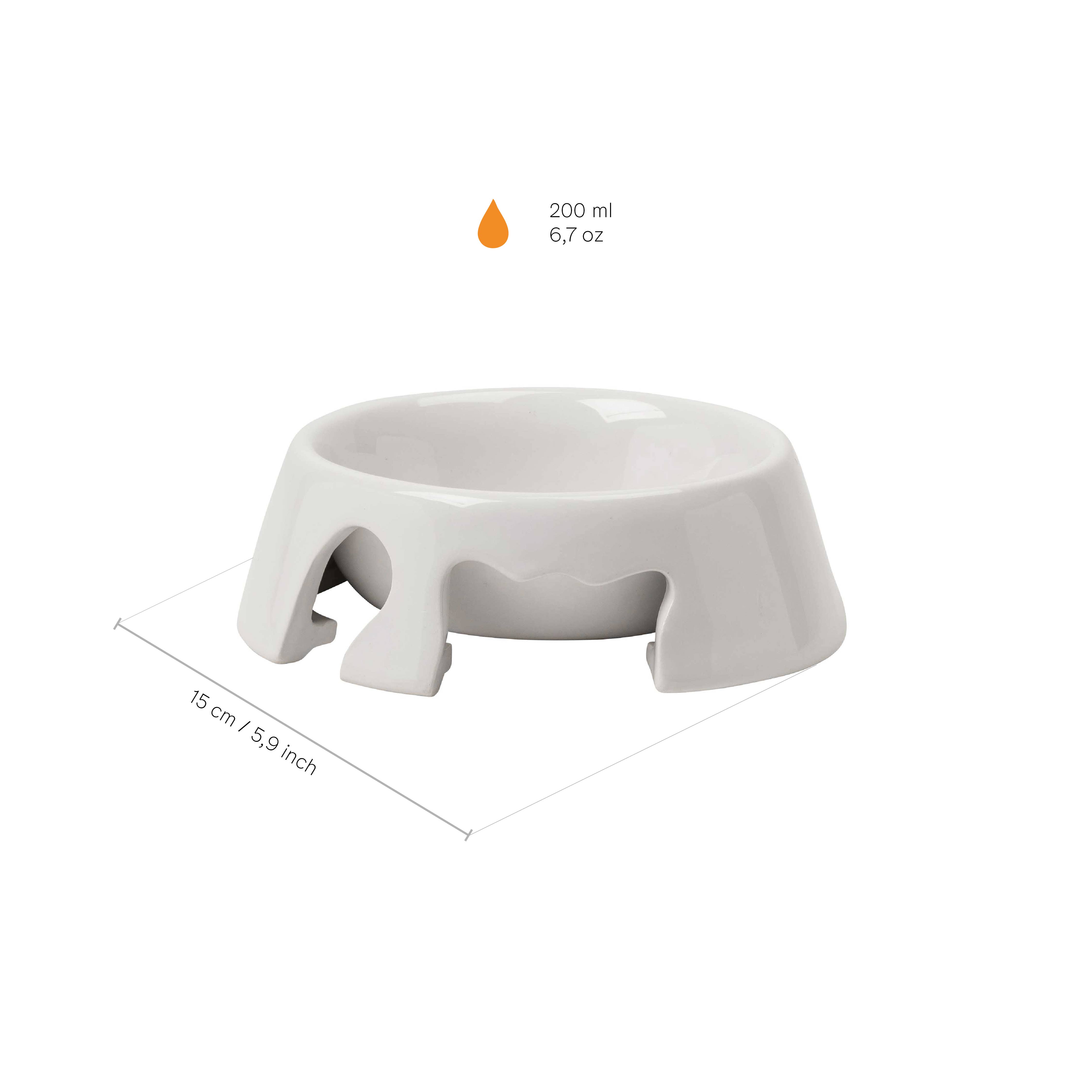 United Pets - Wholesale Pet Bowl - Cat - Dishwasher-safe ceramic cat bowl6
