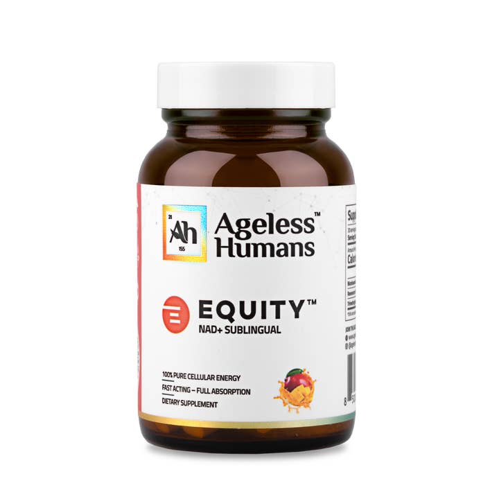 Ageless Humans - Wholesale Oral Supplement/Vitamin - Sublingual NAD+ Tablets: Equity®