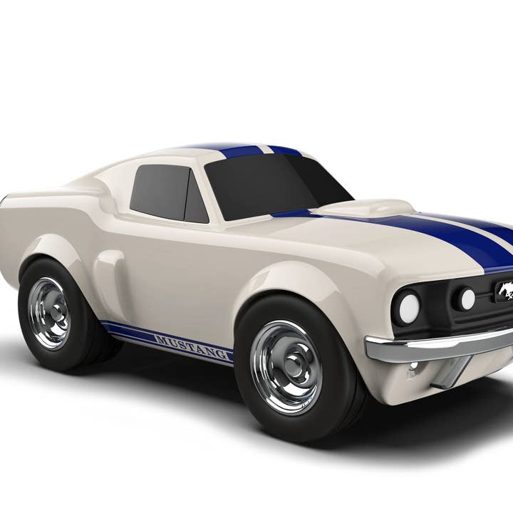 Beige Ford Mustang Racing Car for wholesale by Baghera (US)