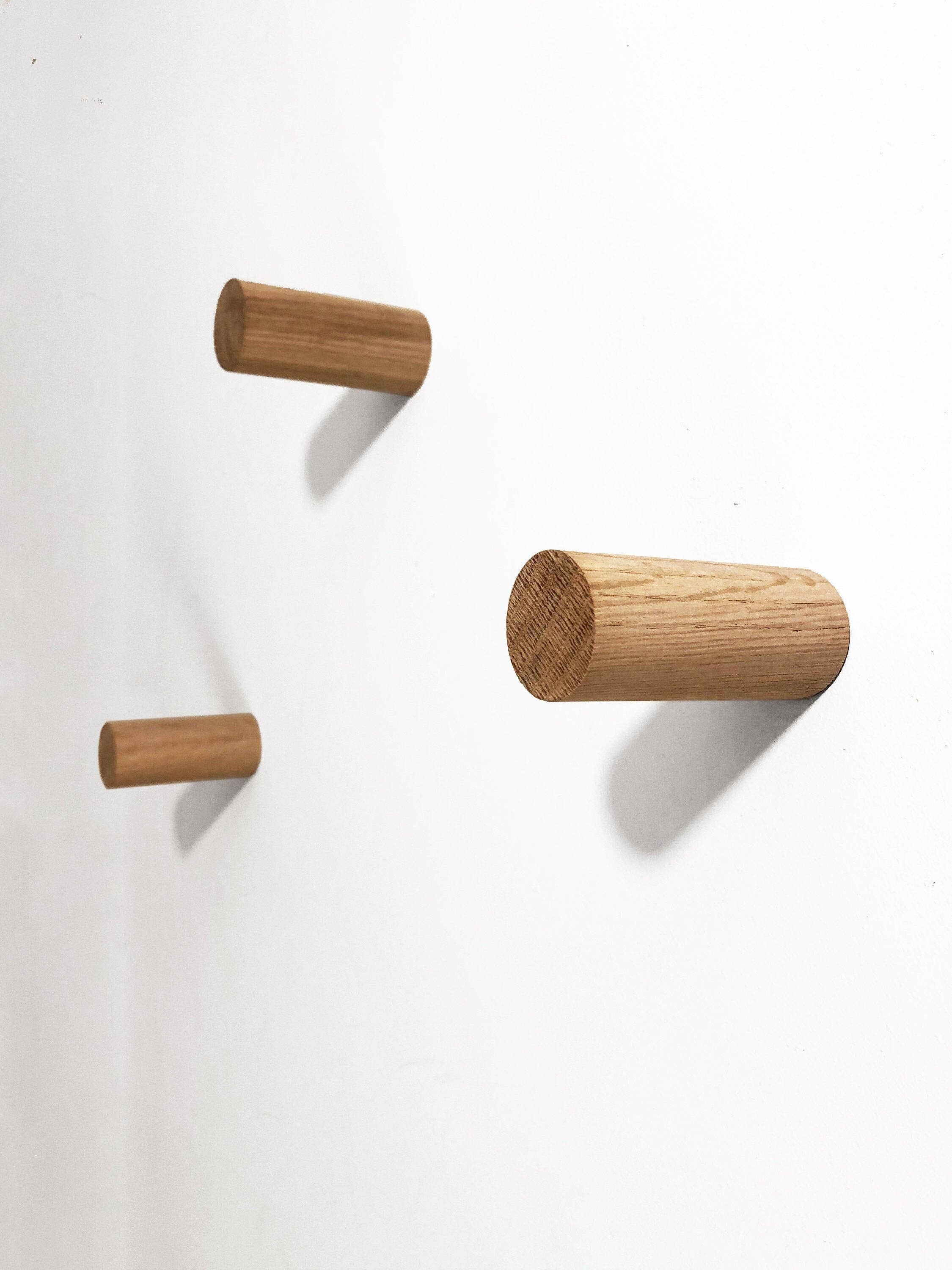 Roar Studio – wholesale Wall hook – Coat hook - Natural Oak (Single Hook or Set of 3)8