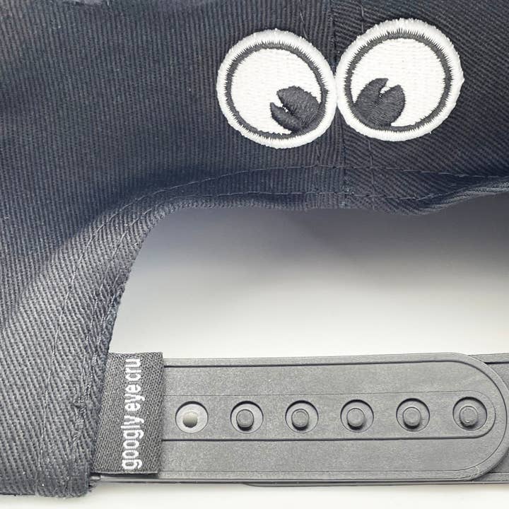 HAU: Chapéu traseiro de 6 painéis por atacado de Googly Eye Cru