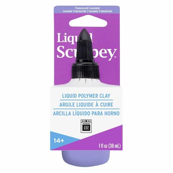 Liquid Sculpey - Lavanda traslucida, (30 ml) per la vendita all'ingrosso da parte di Zwajomi Clay