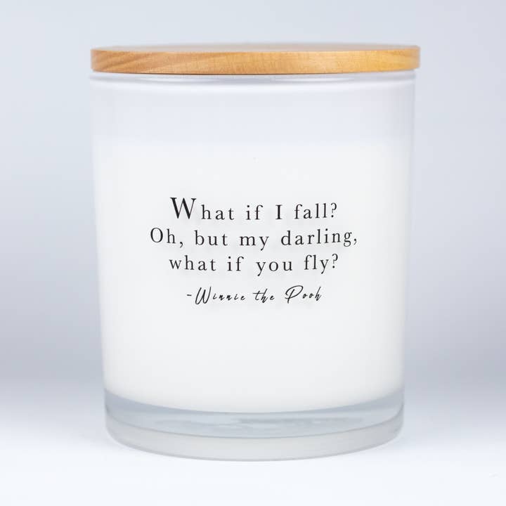 Vad händer om du flyger Winnie The Pooh Citat Soy Candle för wholesale av Unplug Soy Candles