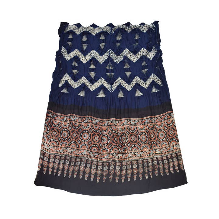 Dupatta Designs - Wholesale Scarf – Women's - Faiz II Limited Edition Handmade Bandhani Shawl20