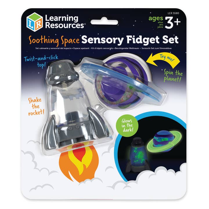 Soothing Space Sensory Fidget Set for wholesale by Learning Resources