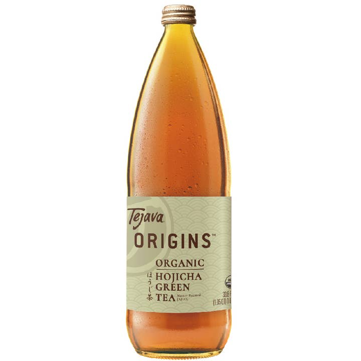 Crystal Geyser Water Company - Wholesale Iced Tea - Tejava Origins Hojicha Green Tea - 1 Liter 12pk Glass Bottle2