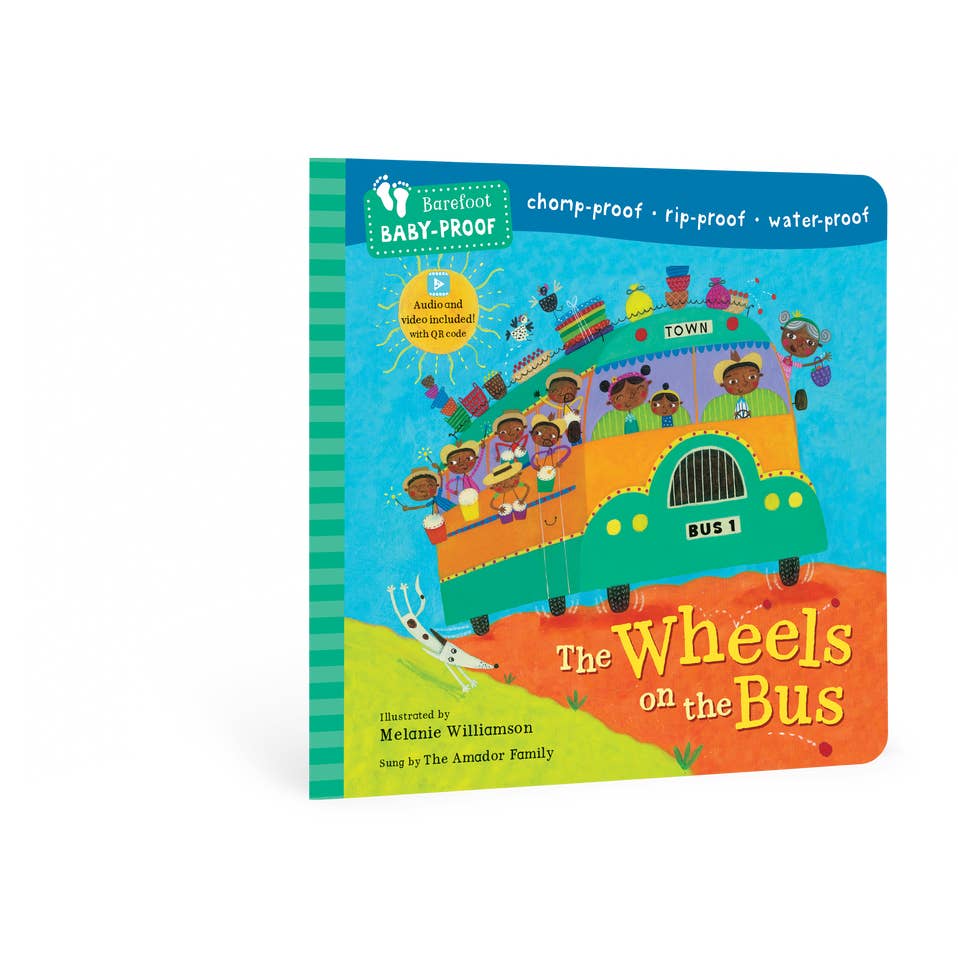 Barefoot Books - Wholesale Baby & Toddler Book (0-2) - Barefoot Baby-Proof: The Wheels on the Bus