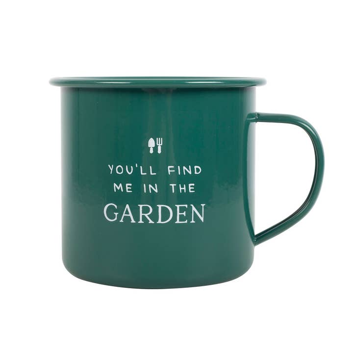 Something Different Wholesale - Venta al por mayor Taza - Taza de esmalte « Find Me in the Garden »1