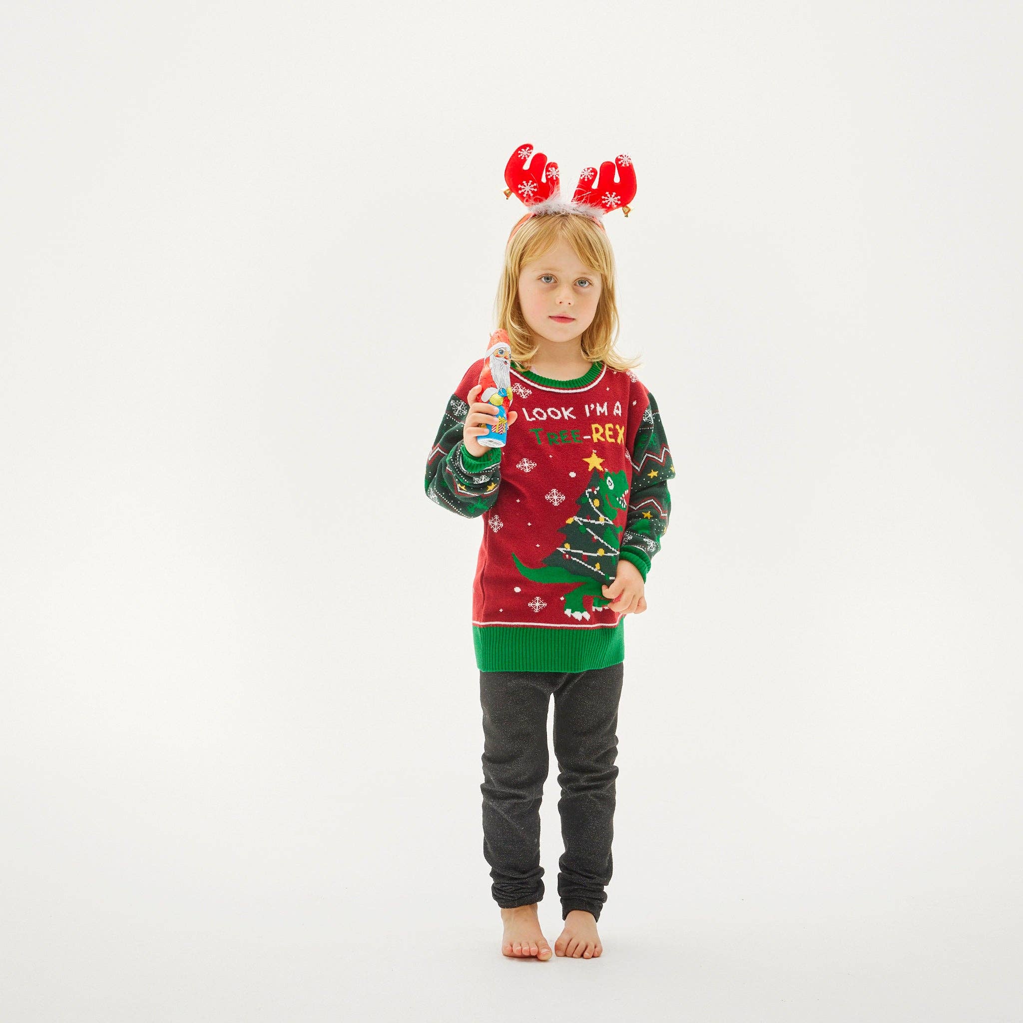 Happy Seasons - Wholesale Knit Sweater - Kids - The Tree-rex Sweater - Kids6