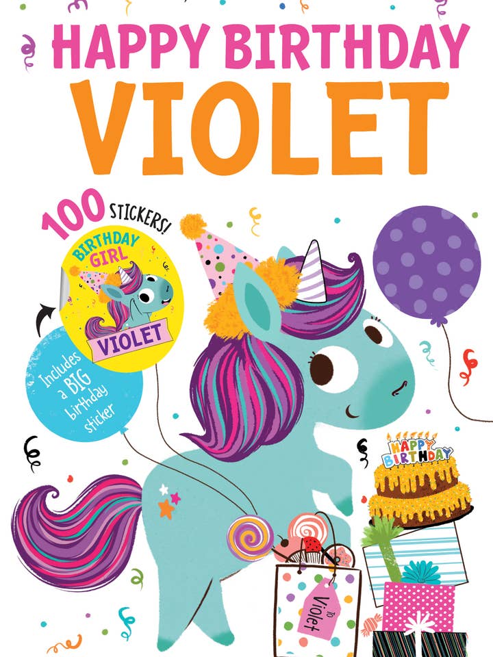 Happy Birthday Violet for wholesale by Sourcebooks