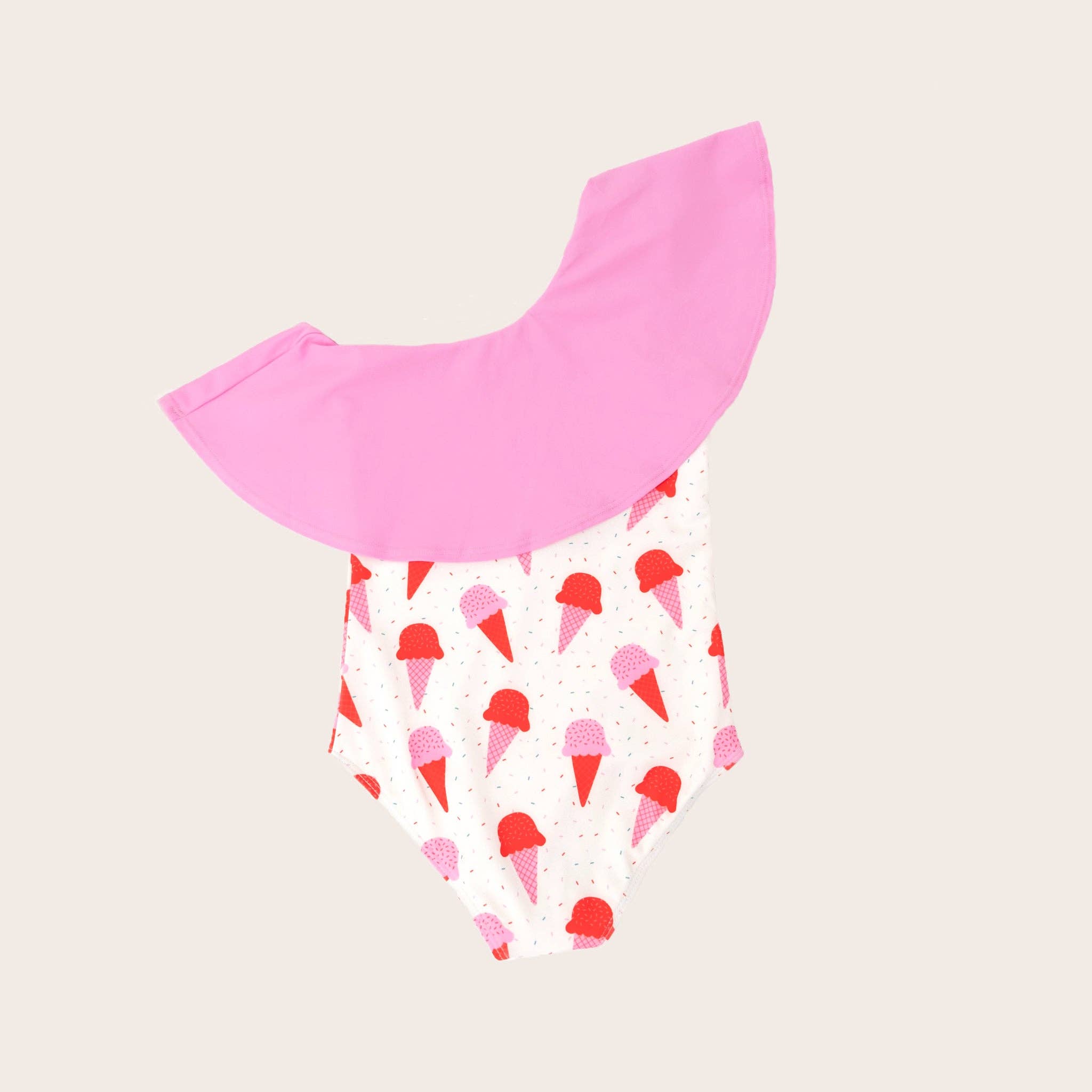 Saint Ida – wholesale Baddräkt - Barn – Glassfläns med en axel1