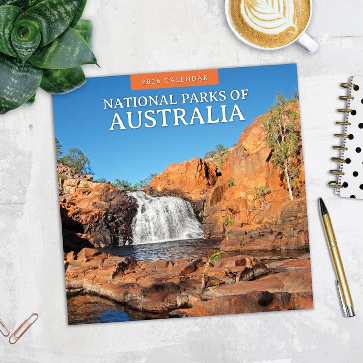 MiddleGift - Wholesale Calendar - Red Robin 2026 National Parks of Australia Wall Calendar3