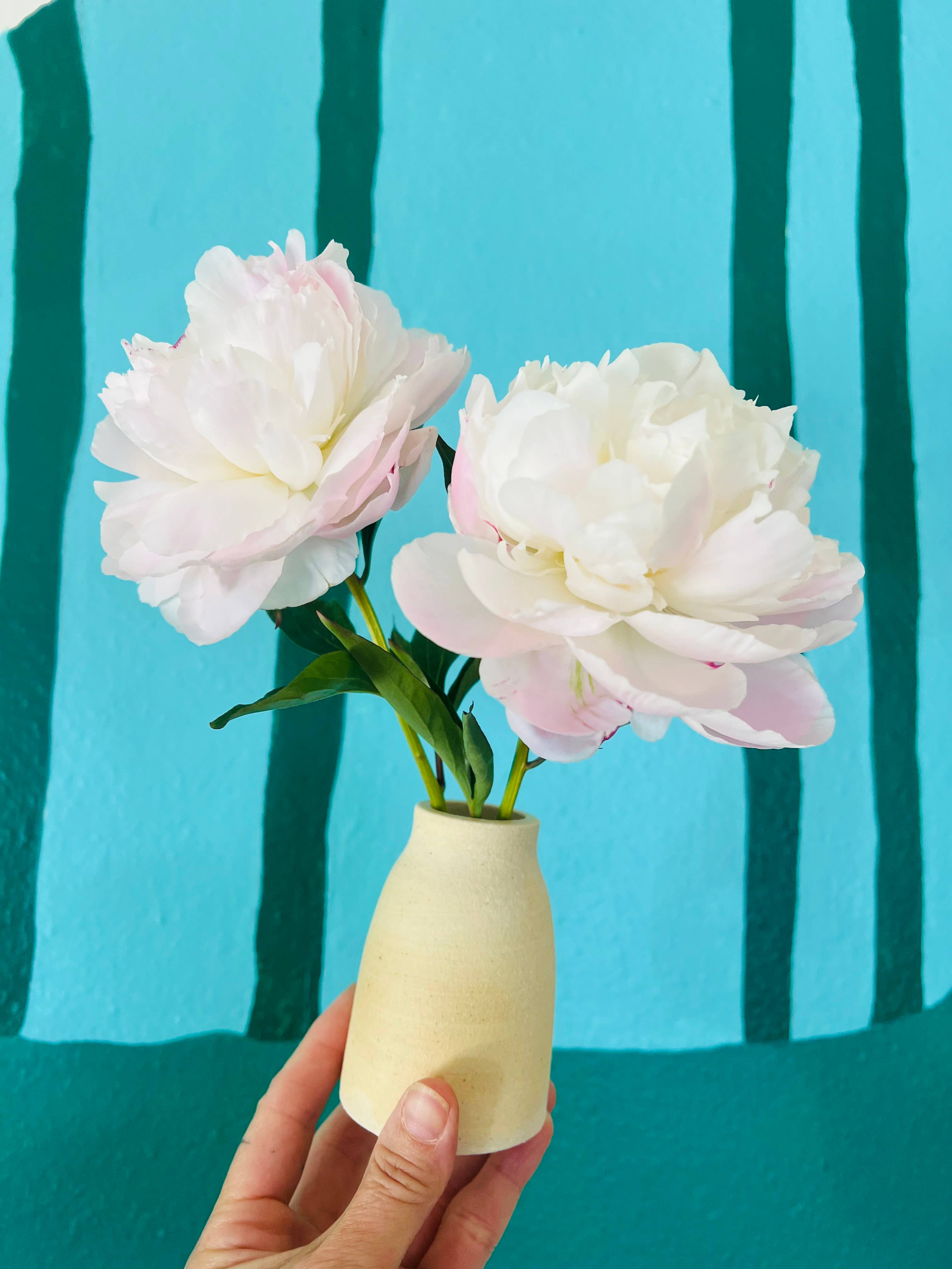 Bowman Ceramics - Wholesale Vase - Stone white bud vases1