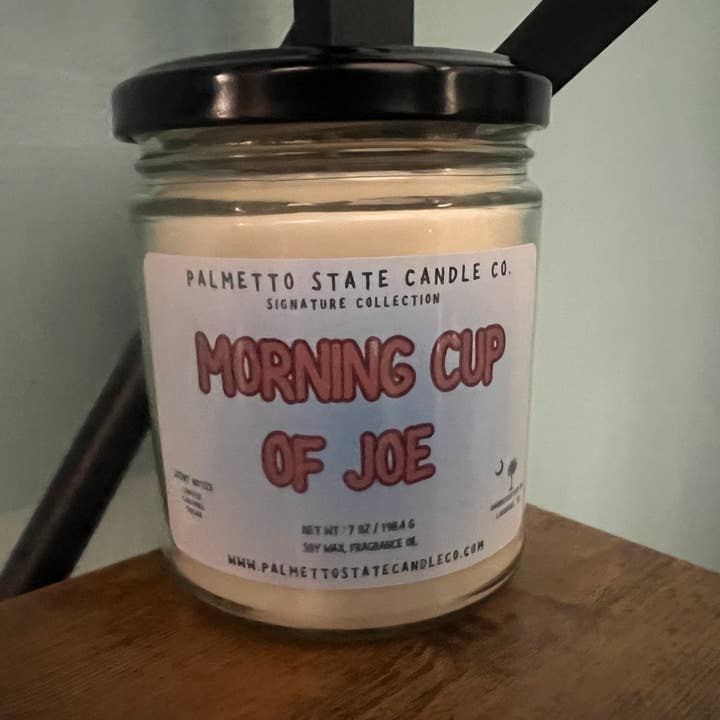 Morning Cup of Joe Candle for wholesale by Palmetto State Candle Company