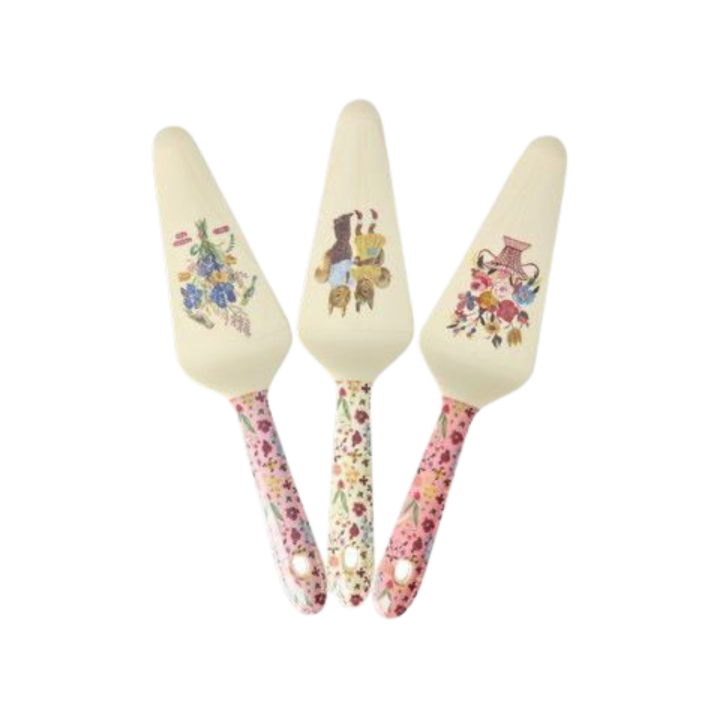 RicebyRice - Vente Ustensile de service - Serviteur à gâteau en mélamine avec imprimé Nathalie Lété0