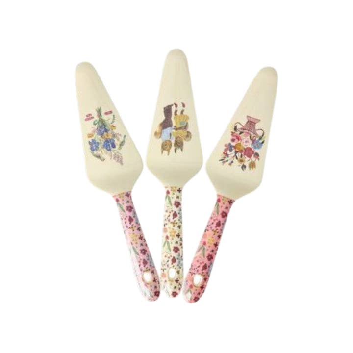 RicebyRice - Wholesale Serving Utensil - Melamine Cake Server with Nathalie Lété Print0