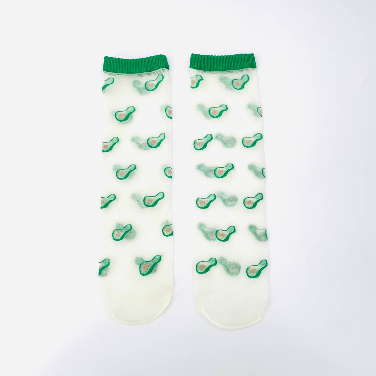 sockette - Wholesale Socks - Women's - Clémence - Women's novelty socks with fruit - AVOCADOS1