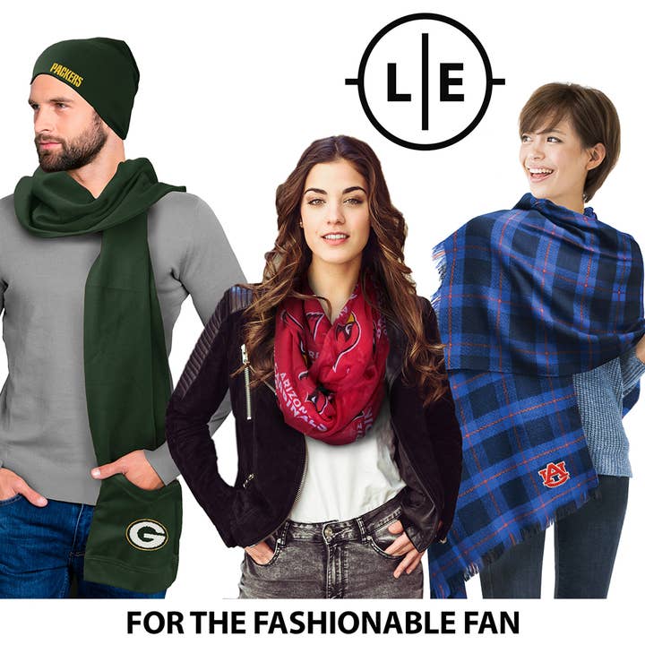 Little Earth Productions - Wholesale Scarf - Unisex - NCAA North Dakota State Bison Super Soft Scarf4