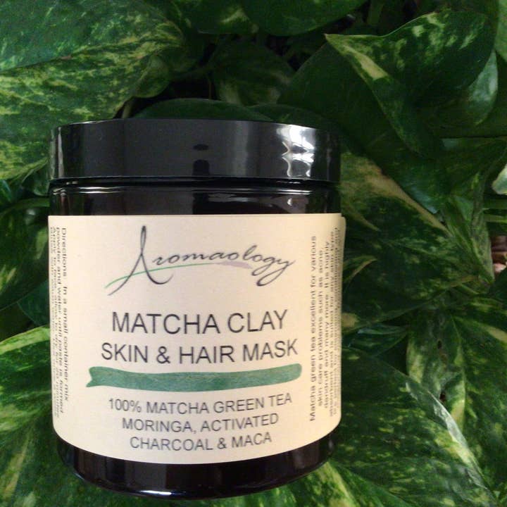 Matcha Clay Gesichtsmaske für den Großhandel von Aromaology