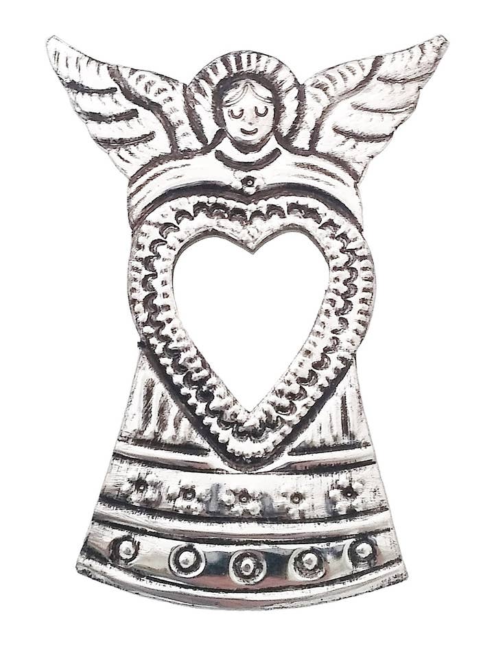 Tin Angel Met Spiegel voor wholesale door Sedona Spirit