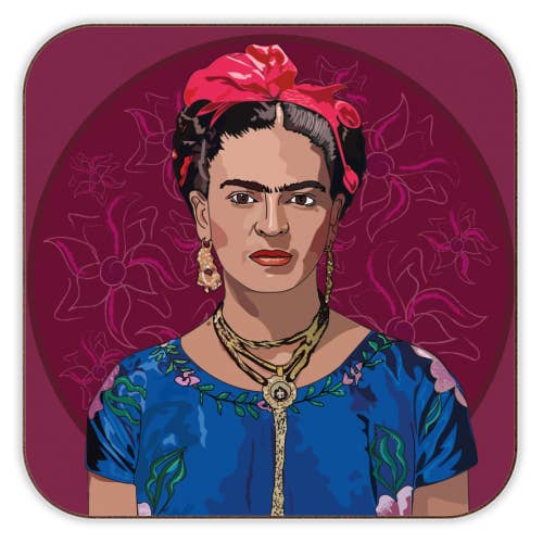Sottobicchieri «Collezione Frida Kahlo» per la vendita all'ingrosso da parte di ART WOW