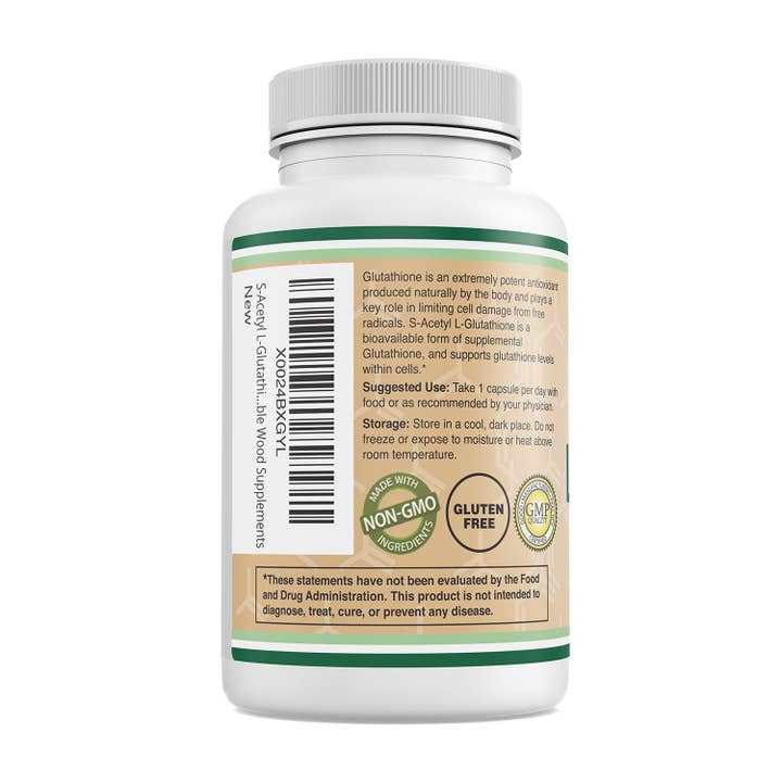 Double Wood Supplements - Wholesale Oral Supplement/Vitamin - S-Acetyl L-Glutathione
