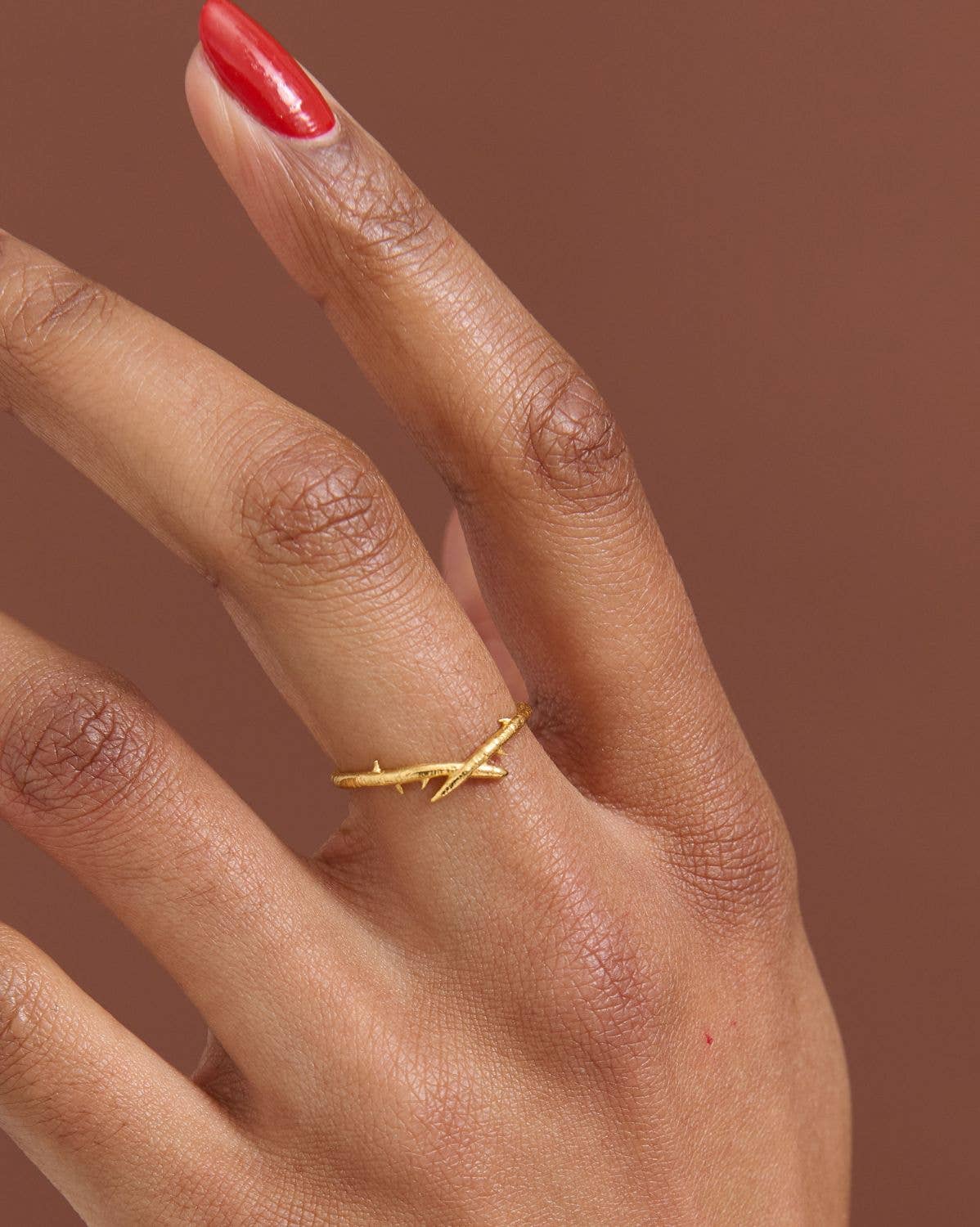 S-kin Studio Jewelry - Wholesale Band/Stacked Ring - Seren Thorn Stacking Ring7