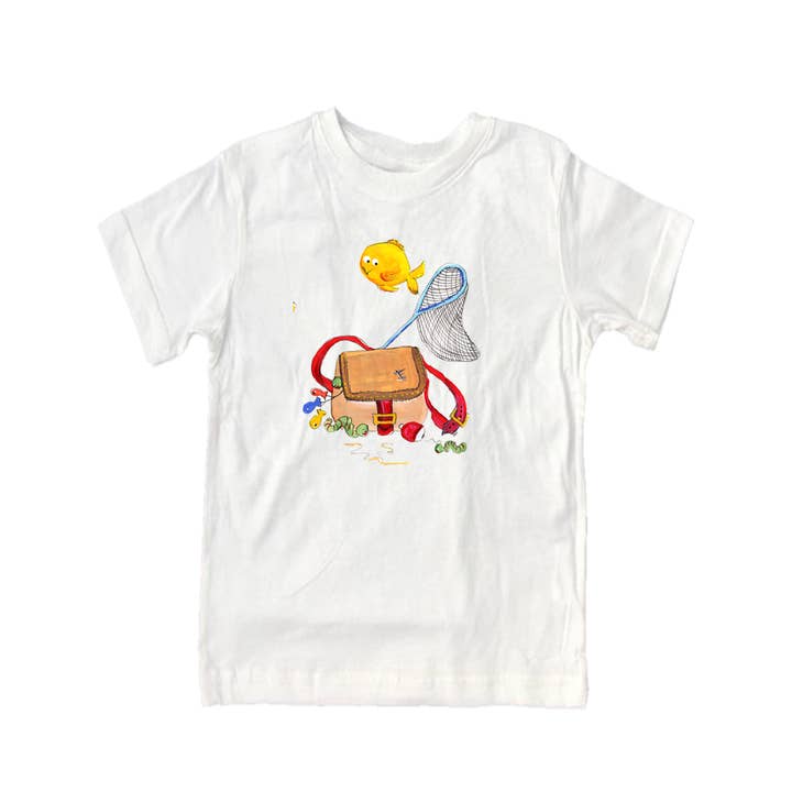 Camiseta de algodón 341 Just Fishing para venta al por mayor de Designs By Beverly, LLC