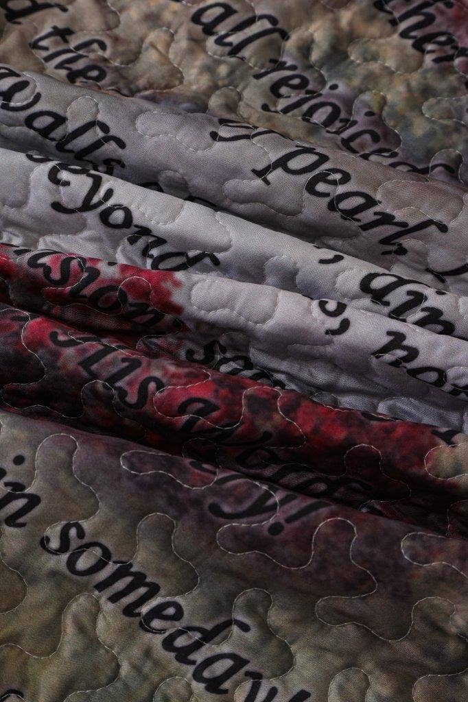 Duke Imports - Vendita all'ingrosso Plaid - "Se Potessi Vedermi Ora" Coperta Trapuntata Ispiratrice 50x60"2