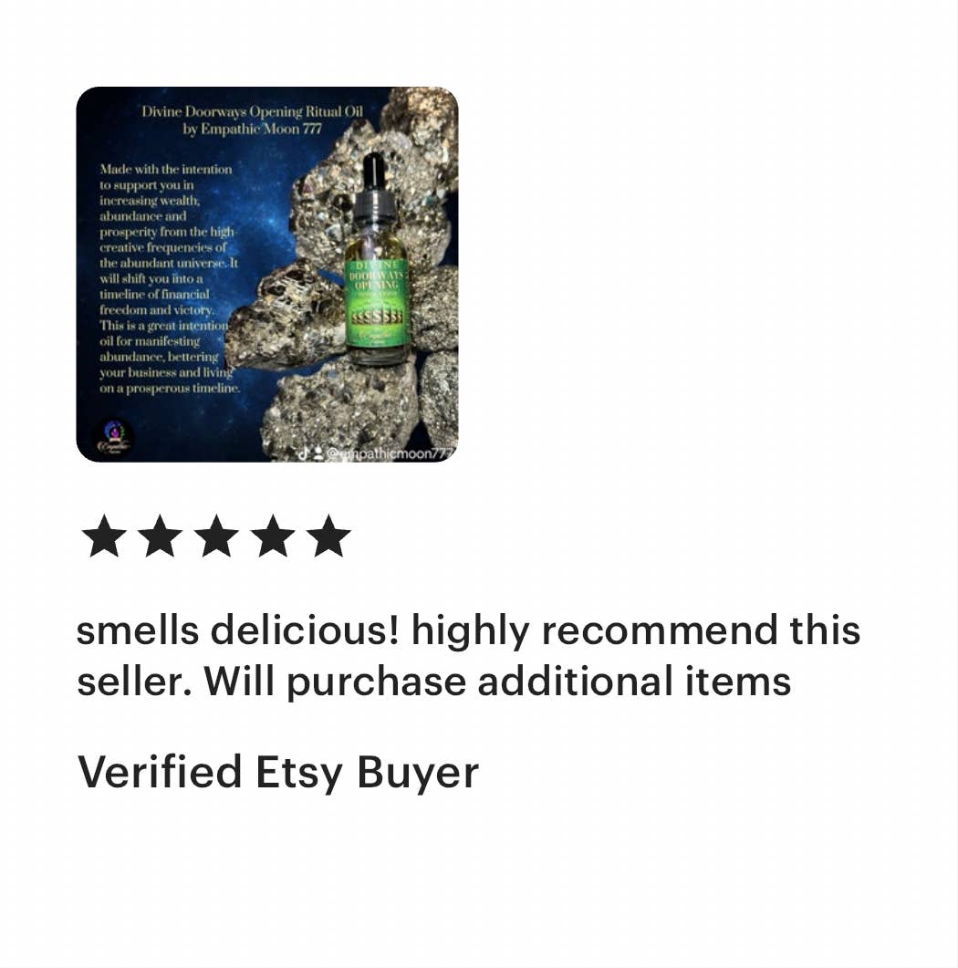 Empathic Moon 777 – wholesale Meditationsprodukter – Gudomliga dörröppningsöppningsritualolja 1 Oz | Pengaolja4