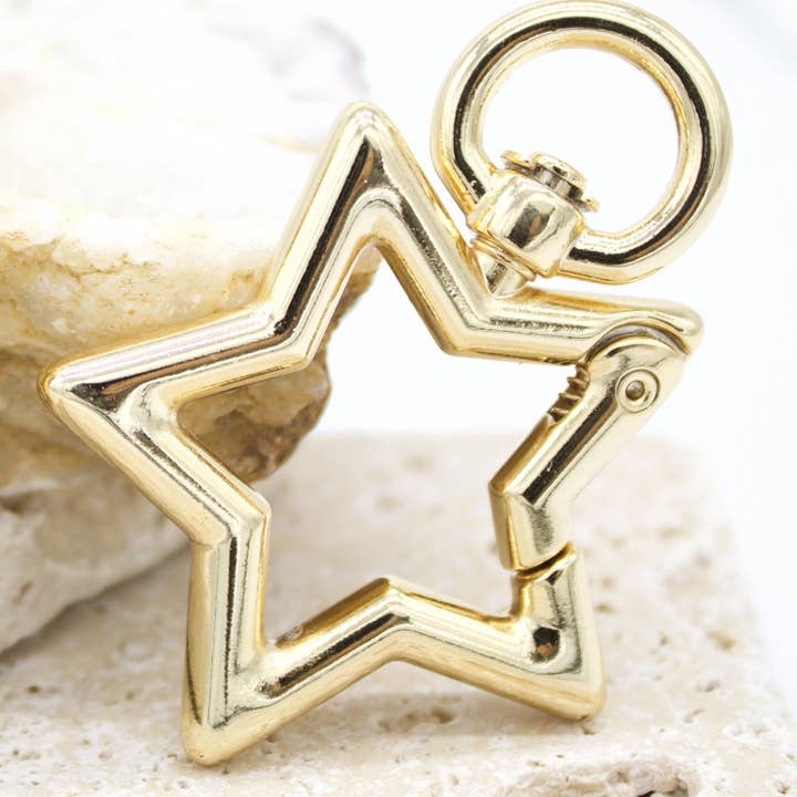 18 K guld fylld tjock stjärna hänge för wholesale av MIA Jewelry